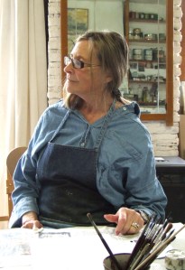 Australian artist, Lorna Burden