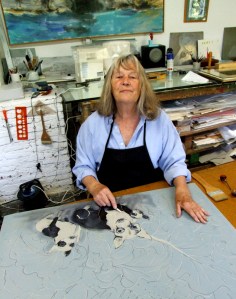 Maureen Booth screenprint