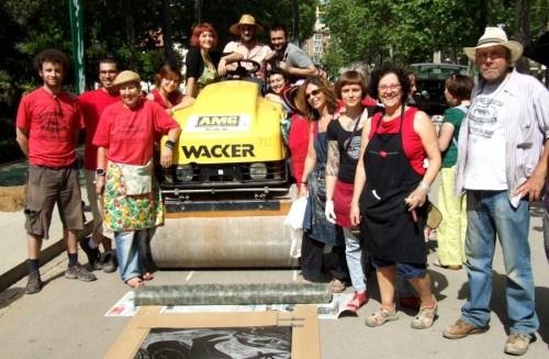 Printmakers from all over Europe meet in Granada to make big impressions.