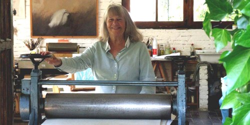 Maureen etching press